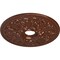 Ekena Millwork Ashley Ceiling Medallion (Fits Canopies up to 4 3/4"), 23 7/8"OD x 4"ID x 2 1/8"P, Copper Penny CM23ASCPS - alternate 4